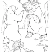 Brave Coloring Pages – Elinor fights