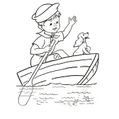 Coloring Pages of Boats