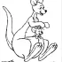 Free Kangaroo Coloring Pages For Kids