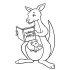 Images of Kangaroo Coloring Pages