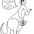 Photos of Kangaroo Coloring Pages