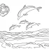 Dolphin Coloring Pages For Kids