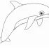Mermaid and Dolphin Coloring Pages