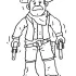 Cowboy Coloring Pages Images