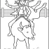 Cowboy Coloring Pages Printable