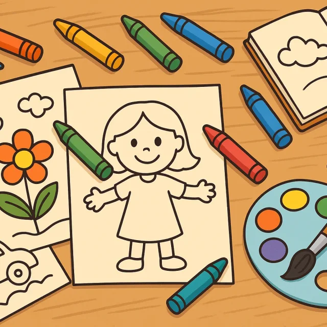 The Pedagogical Effects of Coloring Pages on Child Development