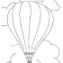 Hot Air Balloon Coloring Pages Pictures