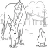 Horses Coloring Pages For Kids
