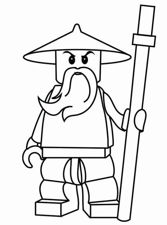 Free Coloring Pages Ninjago