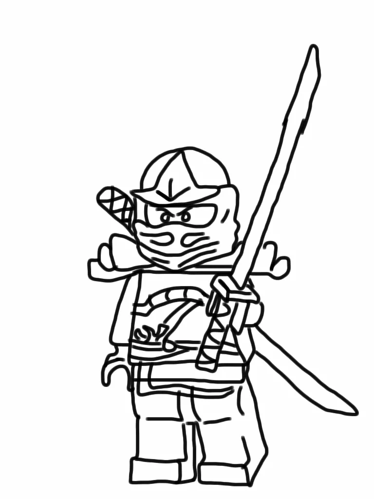Coloring Pages of Ninjago