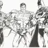 Spiderman Batman Superman Coloring Pages