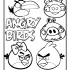 Angry Birds Free Coloring Pages
