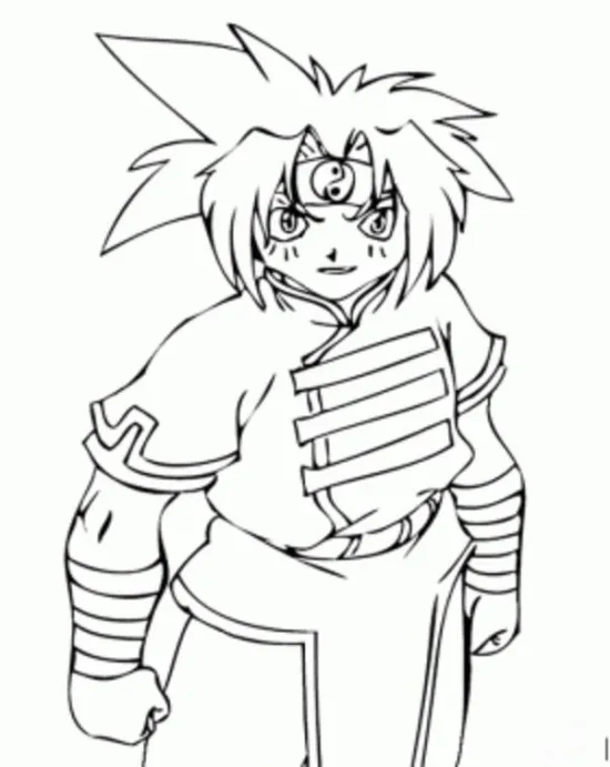 Printable Beyblade Coloring Pages For Kids