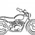 Motorcycle Coloring Pages For Kids