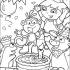 Happy Birthday Coloring Pages