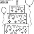 Happy Birthday Jesus Coloring Pages