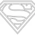 Superman Logo Coloring Pages
