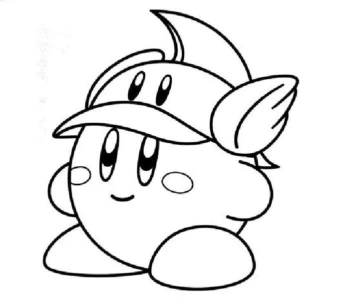 Kirby Coloring Pages Photos