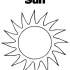 Sun Coloring Page Printable