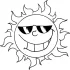 Sun Coloring Page