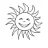 Sun Coloring Pages for Kids