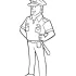 Free Policeman Coloring Pages