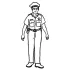 Free Printable Policeman Coloring Pages