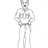 Policeman Coloring Pages for Kids