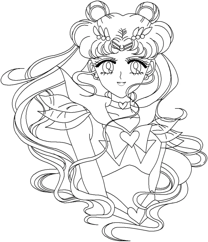 Coloring Pages of Sailor Moon