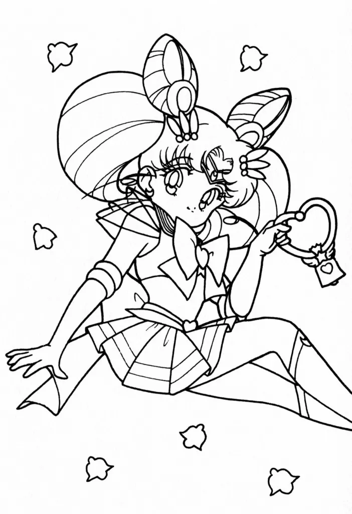 Cute Sailor Moon Coloring Pages