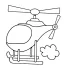 Helicopter Coloring Pages Pictures