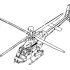 Printable Helicopter Coloring Page