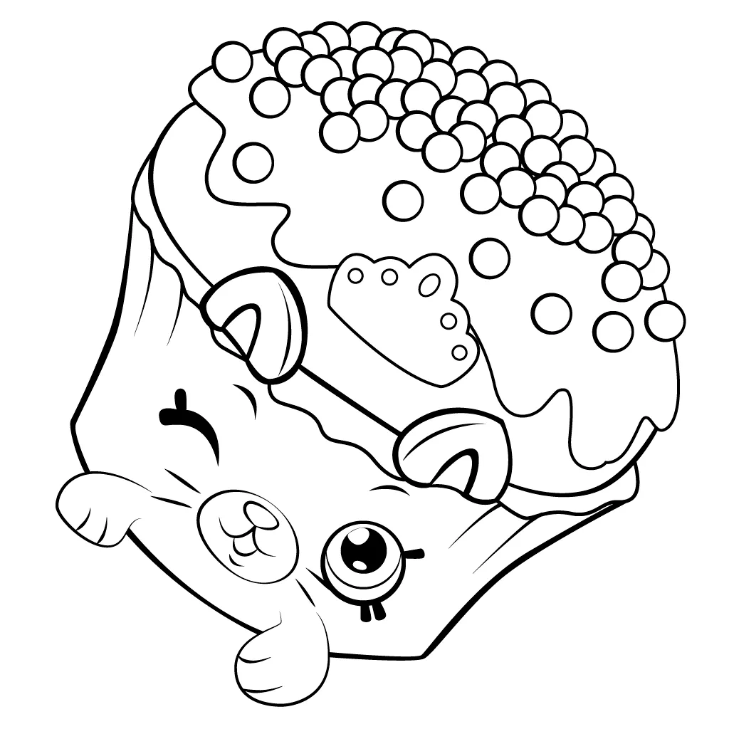 Free Shopkins Coloring Pages