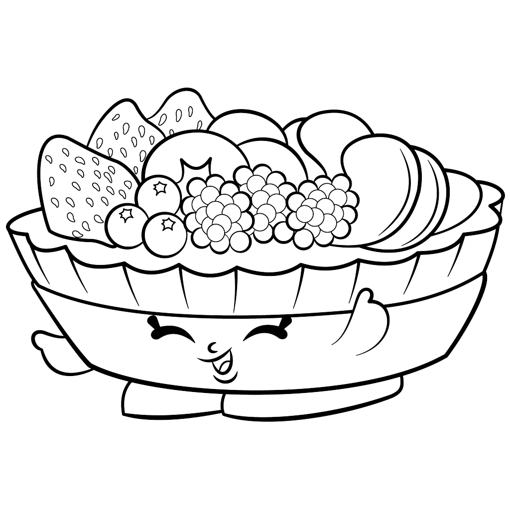 Free Printable Shopkins Coloring Pages