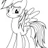 Rainbow Dash Coloring Pages Printable
