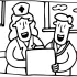 Nurse and Doctor Coloring Pages