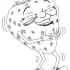 Funny Strawberry Coloring Page