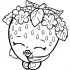 Strawberry Shoppies Coloring Pages