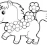 Cute Pony Coloring Pages