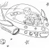Space Alien Coloring Pages