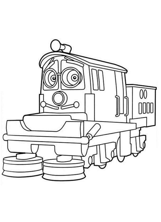 Printable Chuggington Coloring Pages